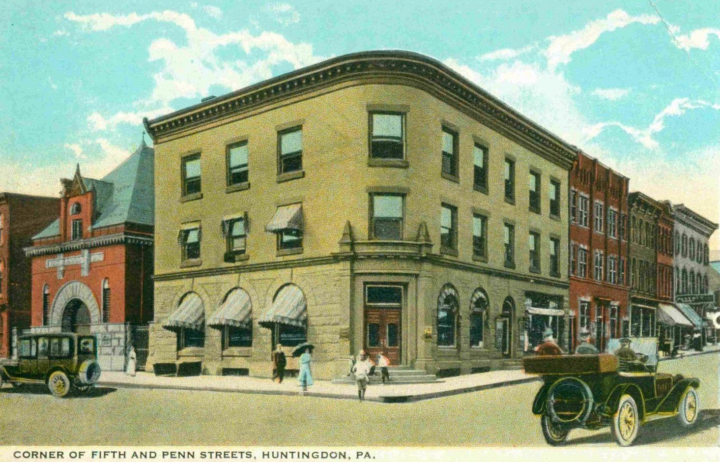 Fifth and Penn Streets 1924